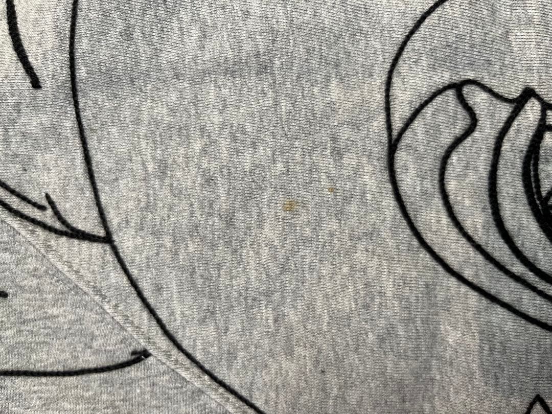 Jean Paul Gaultier トレーナー グレー　黒ステッチ