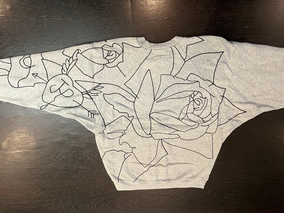 Jean Paul Gaultier トレーナー グレー　黒ステッチ