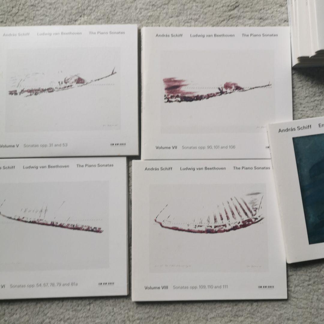 アンドラーシュ・シフ　ベートーヴェン ピアノ・ソナタ全曲 ECM 廃盤　11枚組