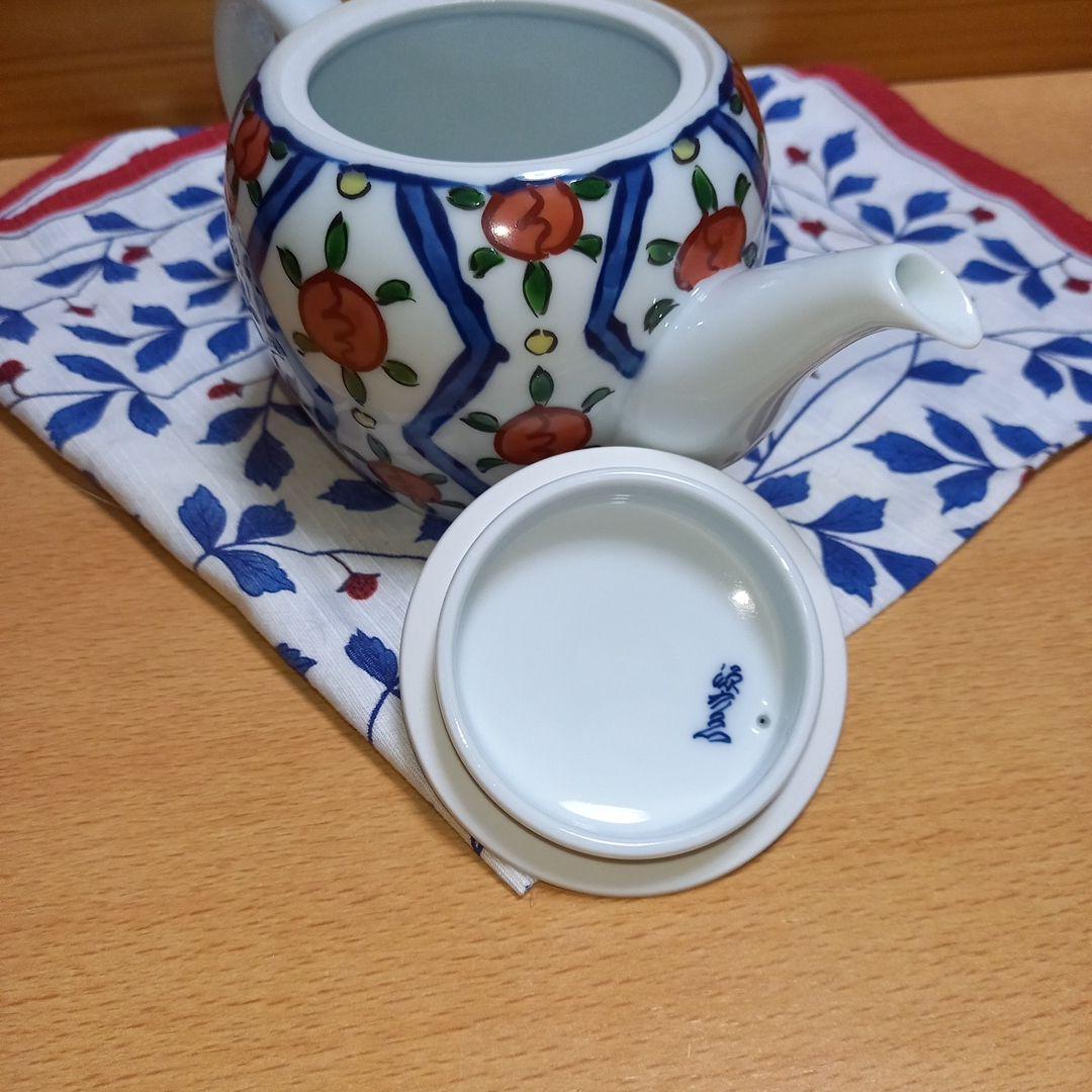 源右衛門窯　花割後ろ手急須