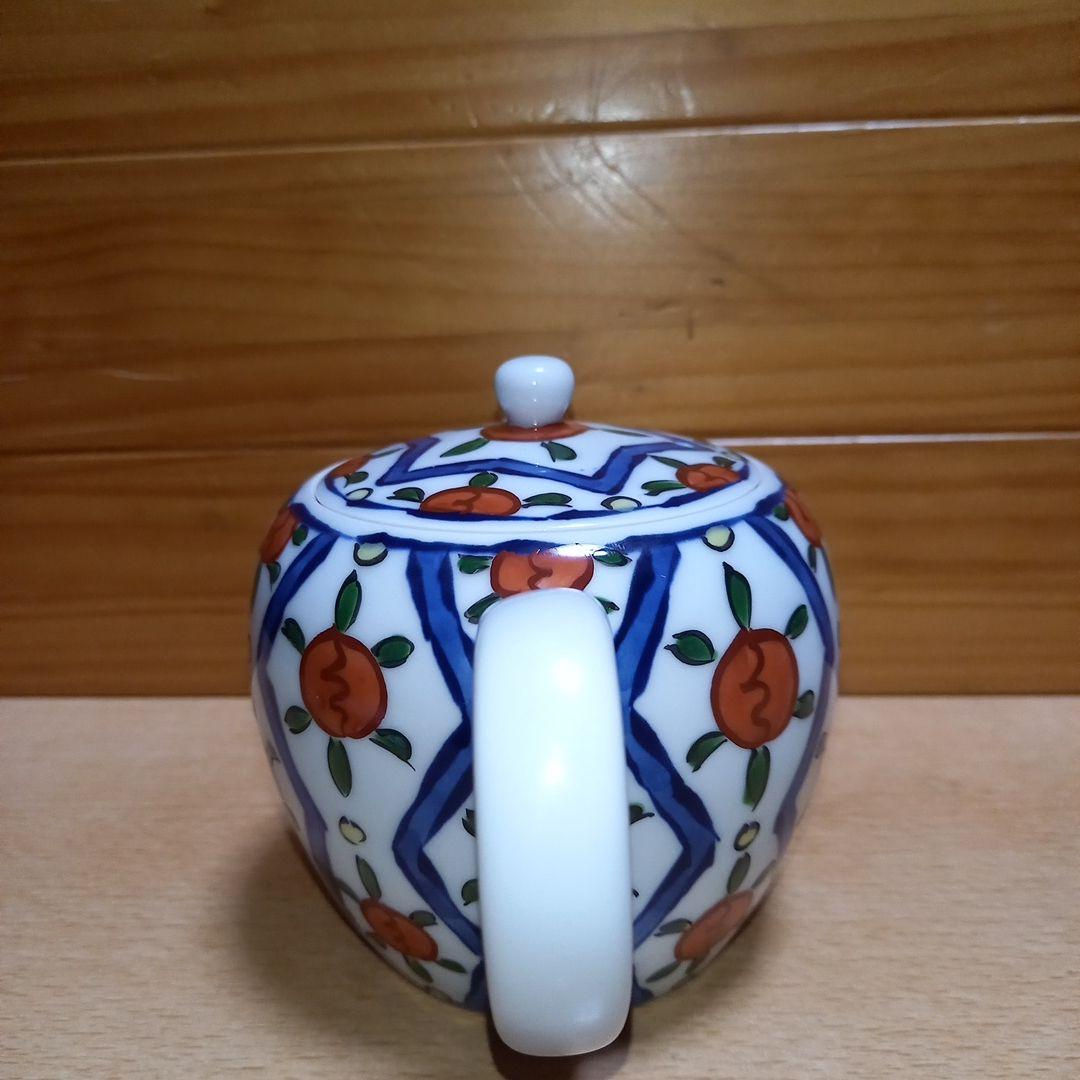 源右衛門窯　花割後ろ手急須