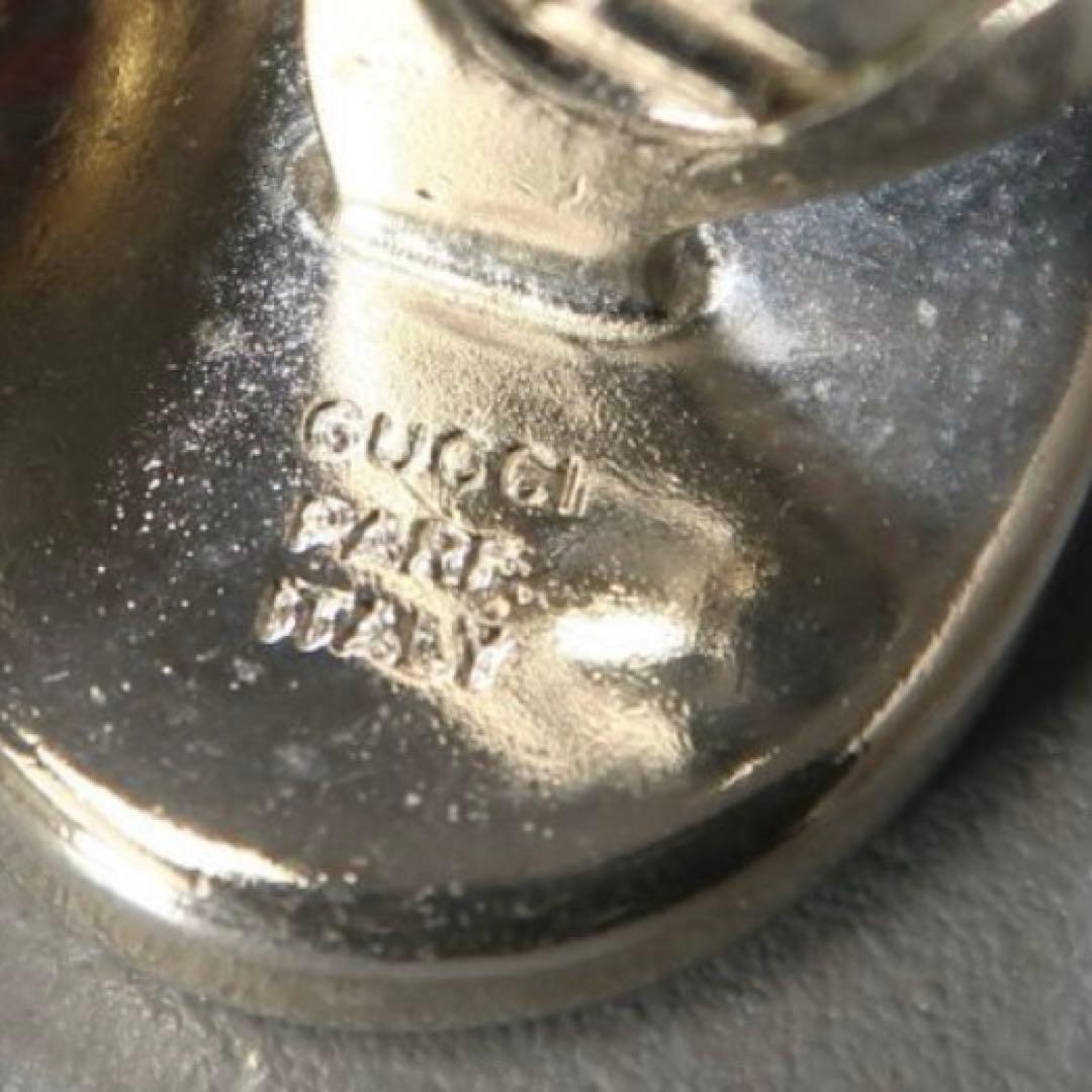 【希少】オールドグッチ　インターロッキング GGロゴ カフス　シェリーライン