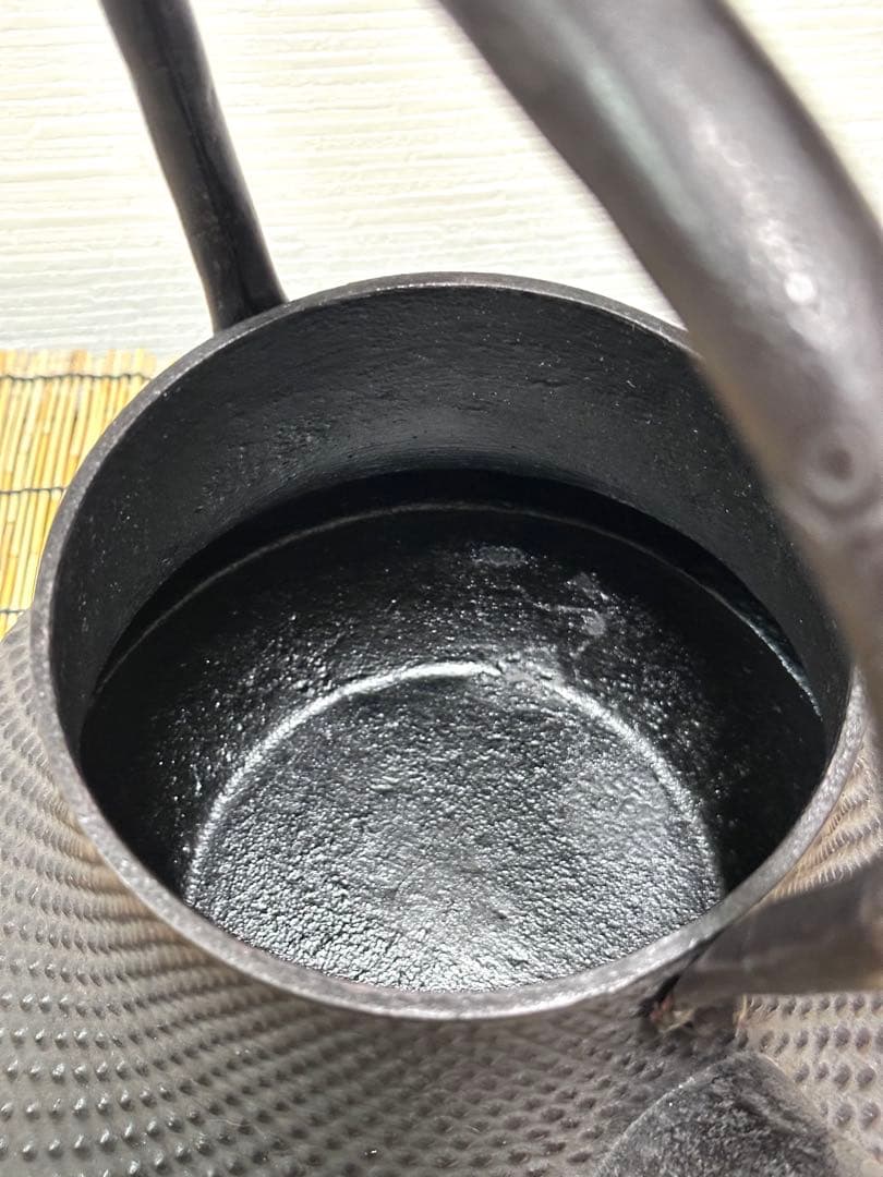 未使用品、タグ付　南部成龍堂鋳　及川光正　斎峰造　３０型　南部鉄瓶　南部鉄器