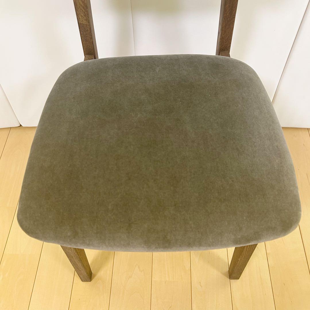 crashgateクラッシュ　パッドチェアWF-2 VELVET ASH 関家具