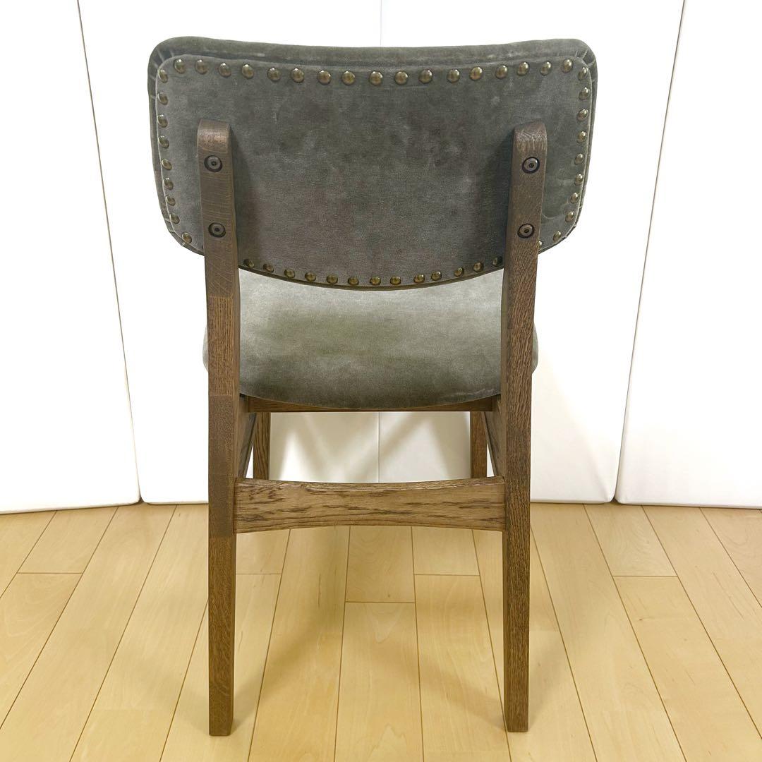 crashgateクラッシュ　パッドチェアWF-2 VELVET ASH 関家具