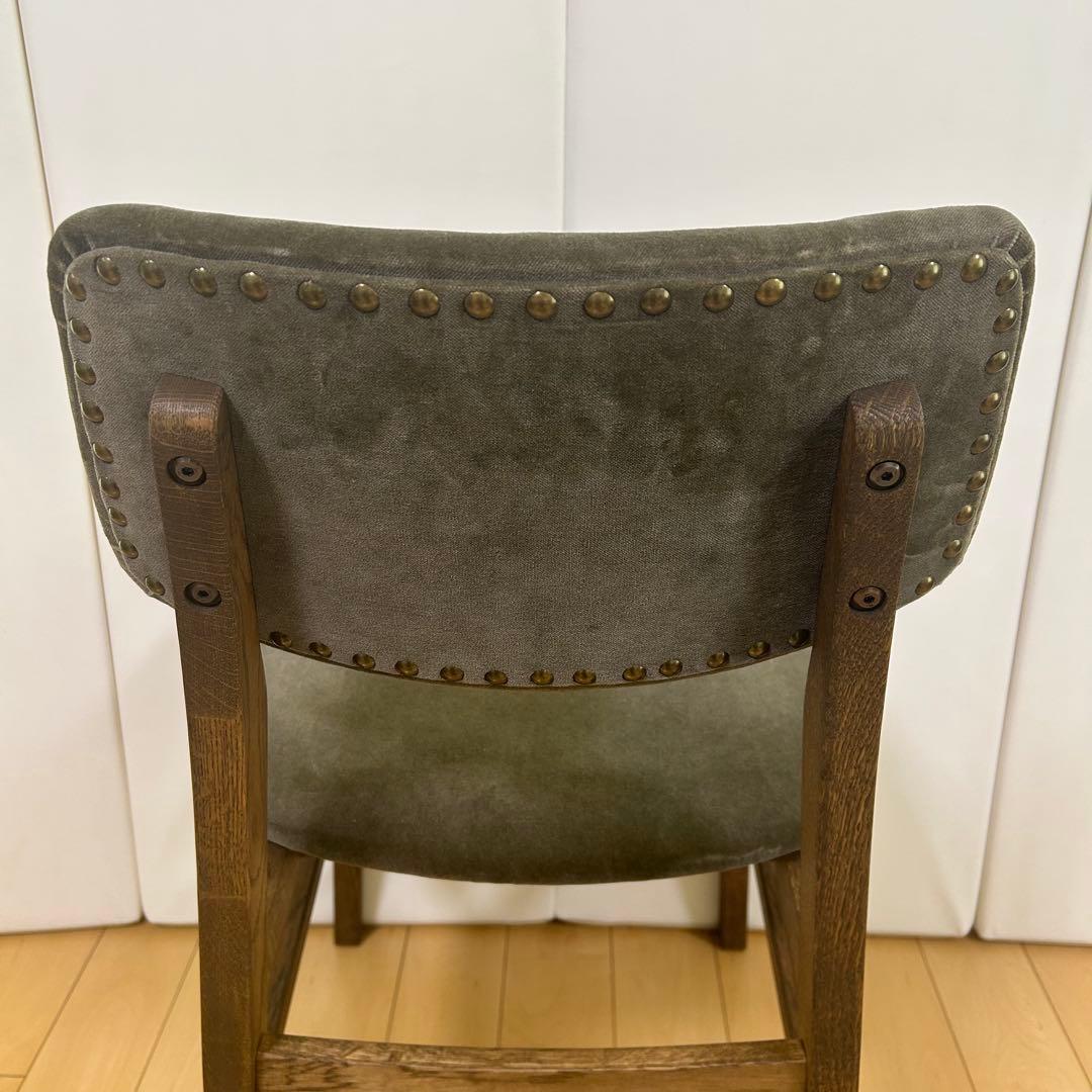 crashgateクラッシュ　パッドチェアWF-2 VELVET ASH 関家具