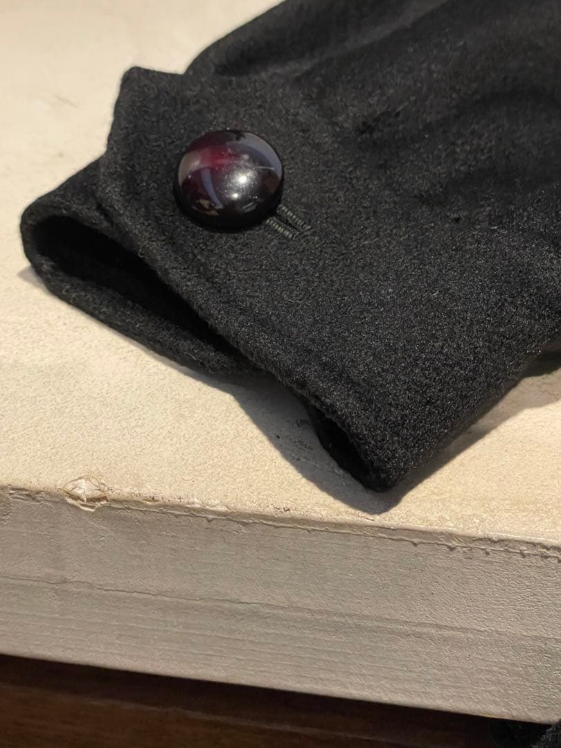 【極美品】Loro Piana 黒のダブルボタンロングコート