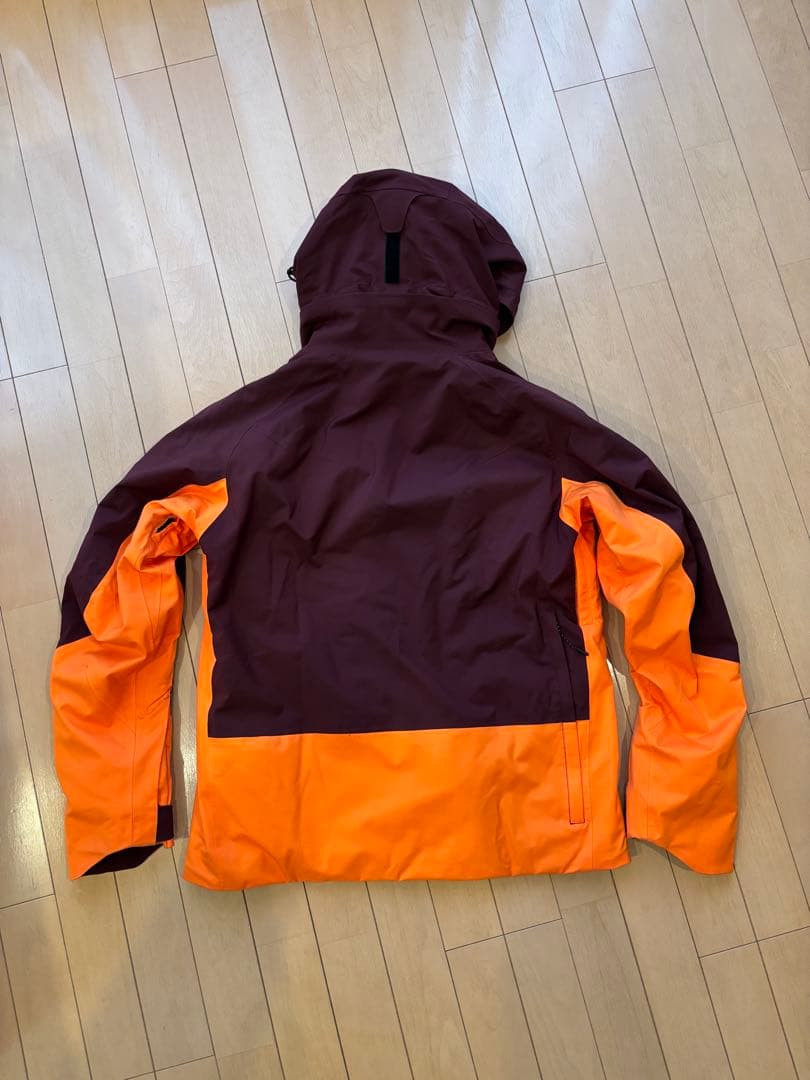 ミズノデモスキーウェア上下セット 2023-2024モデル　紫オレンジ