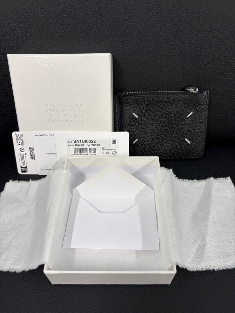 Maison Margiela 4ステッチ マネークリップ 美品 付属品完備