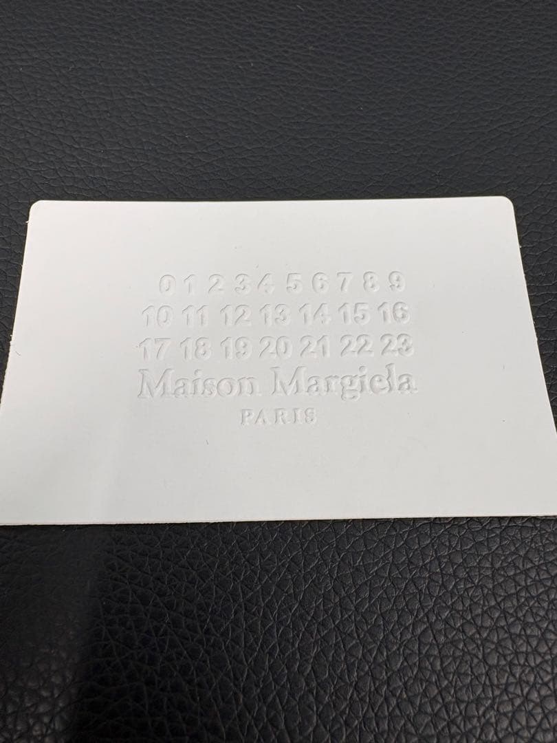 Maison Margiela 4ステッチ マネークリップ 美品 付属品完備