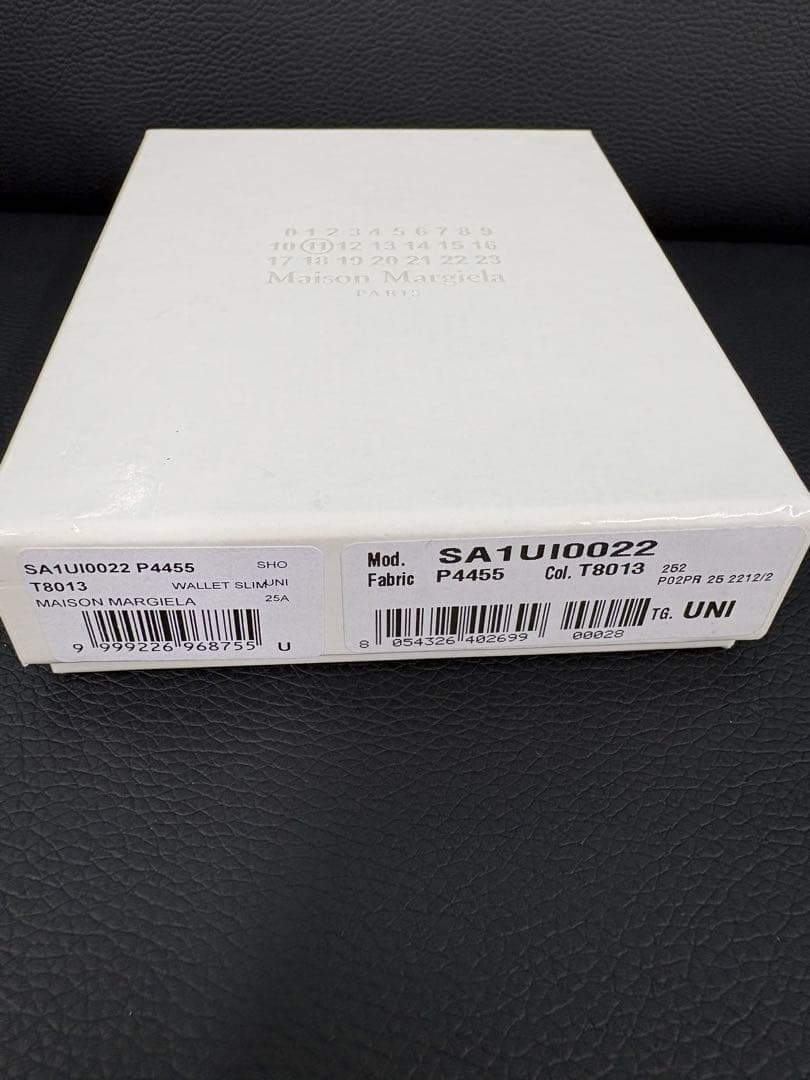Maison Margiela 4ステッチ マネークリップ 美品 付属品完備