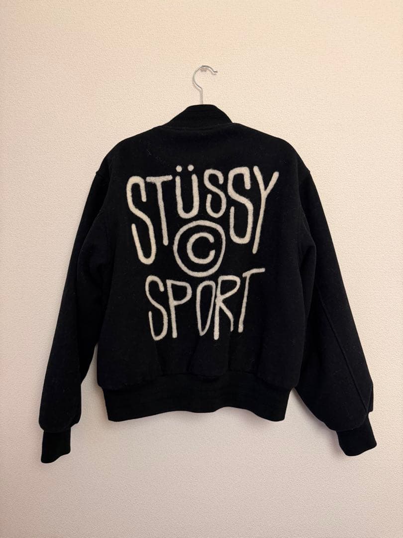 Stussy Sport jacket スタジャン　travisscott 着用