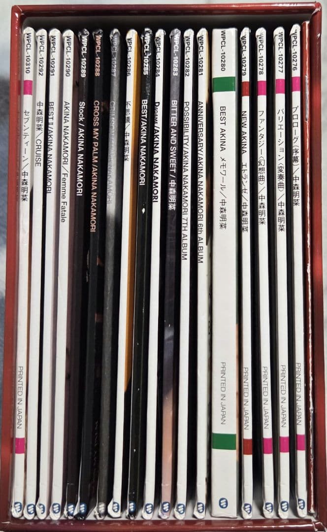 ハ*キ様 中森明菜▪【AKINA BOX 1982-1989 紙ジャケトCD】