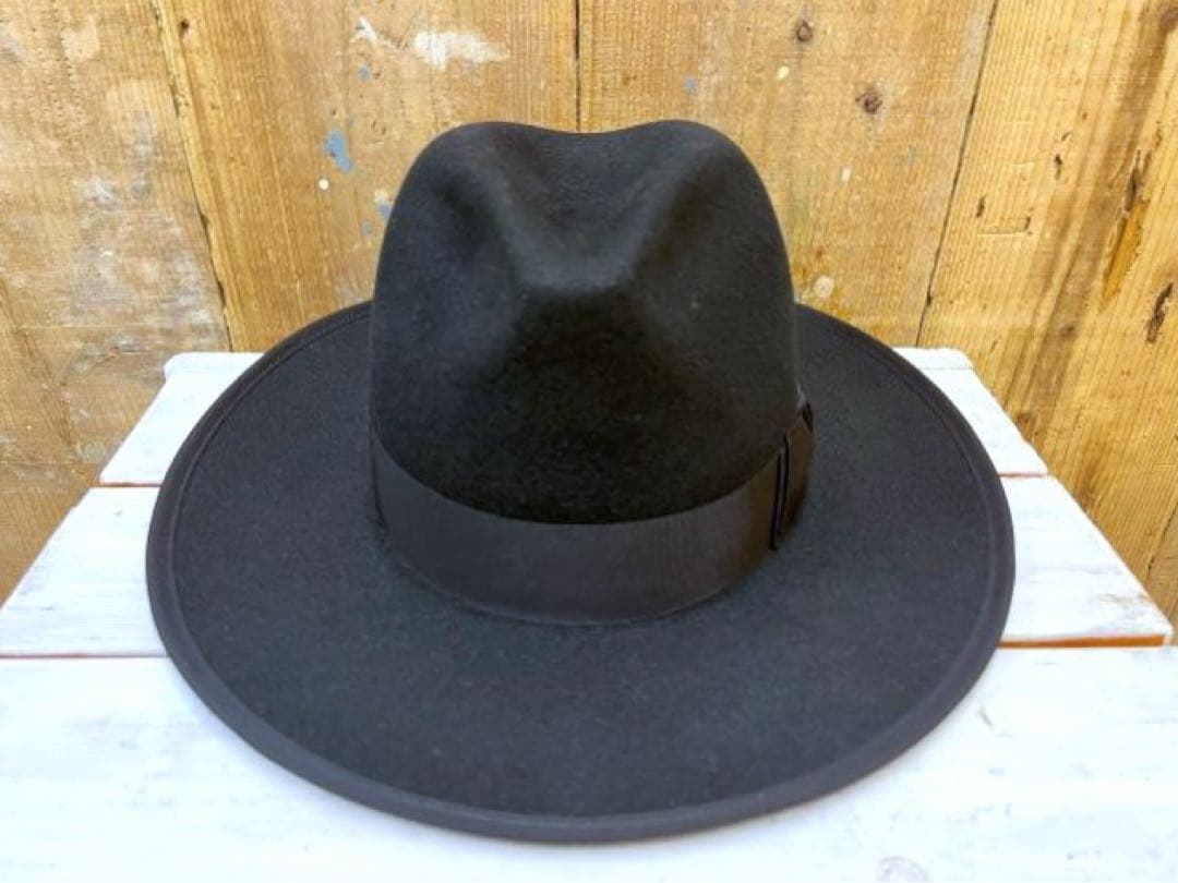 Stetson ステットソン ウールフェルトハット BK-60cm/日本製