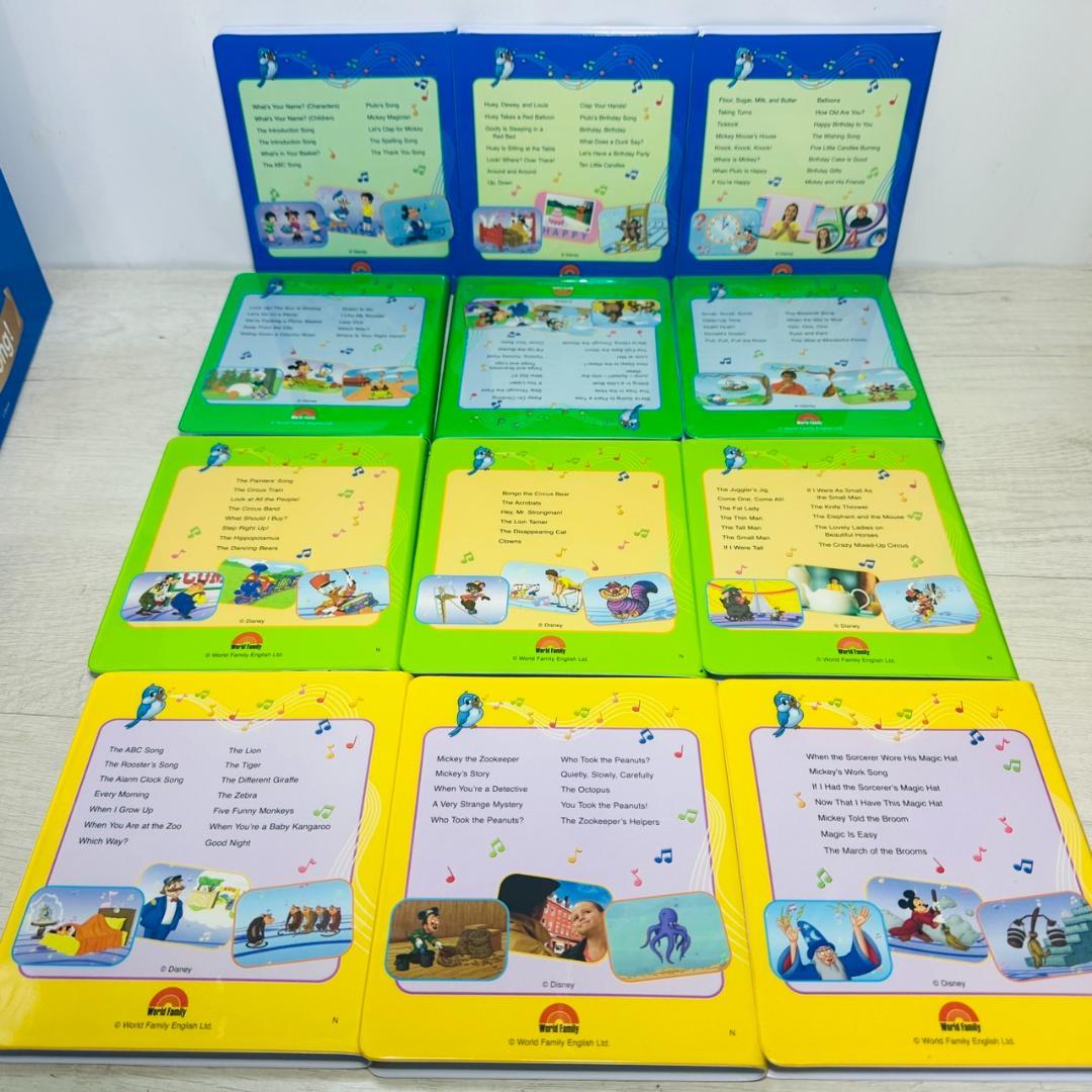 ディズニー英語システム DWE シングアロング 新子役 DVD CD 絵本