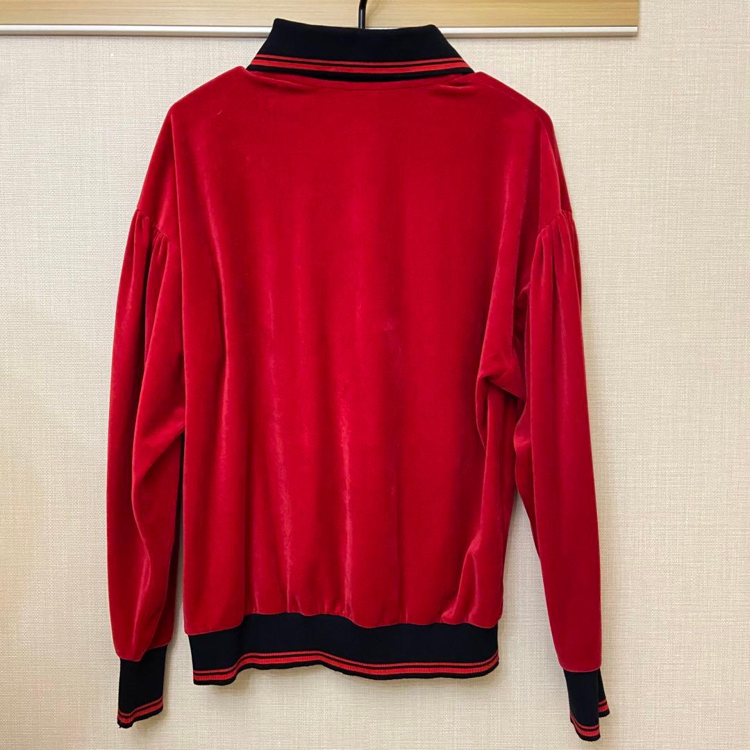 vivienne westwood ベロア ハーフジップ トップス トレーナー