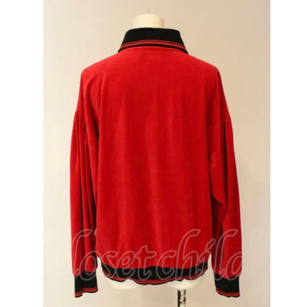 vivienne westwood ベロア ハーフジップ トップス トレーナー