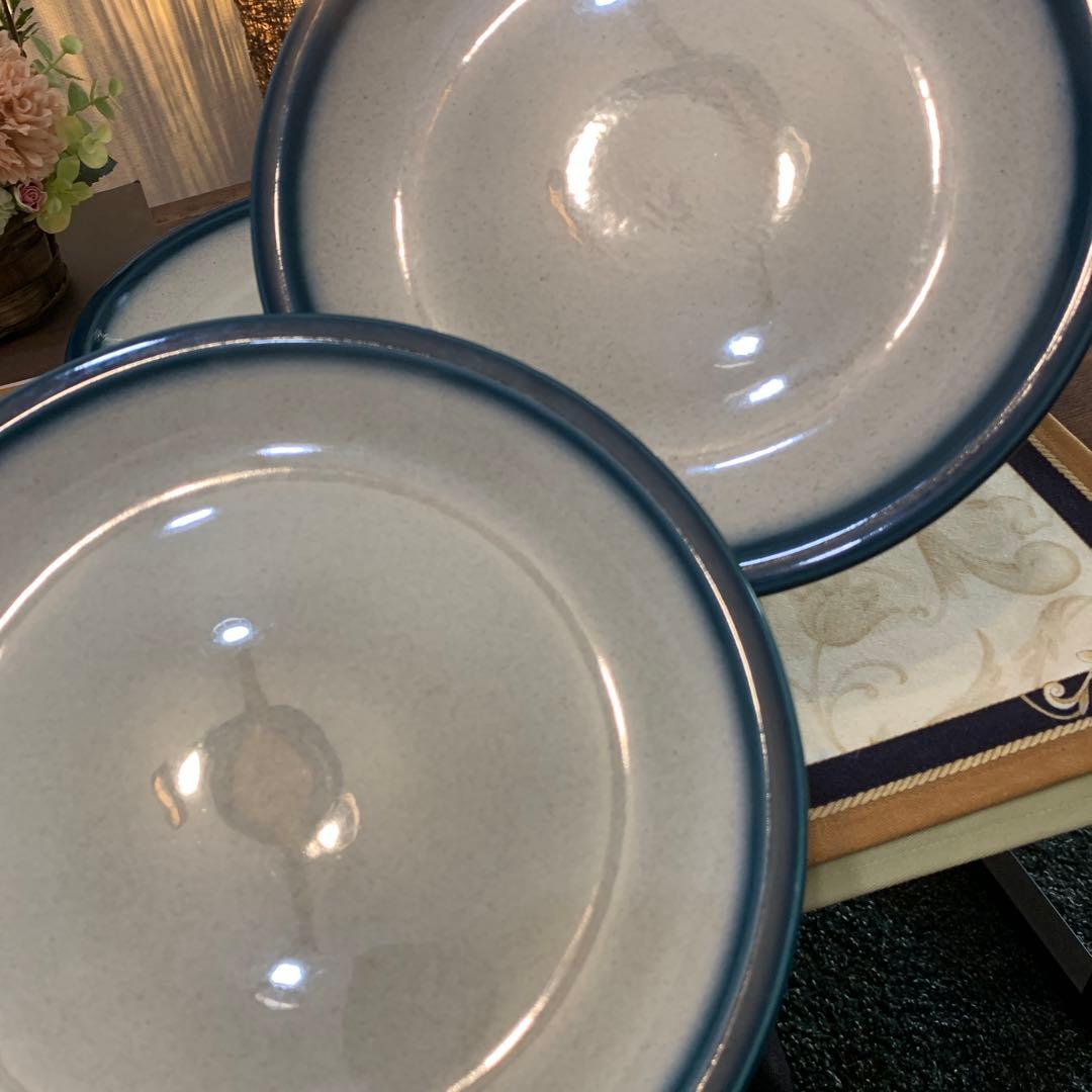 希少　ウェッジウッド ブルーパシフィック　22.5cmディナープレート 7枚