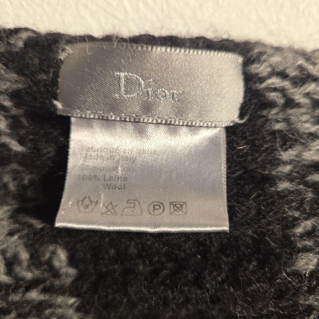 Dior HOMME ウールマフラー ストライプ