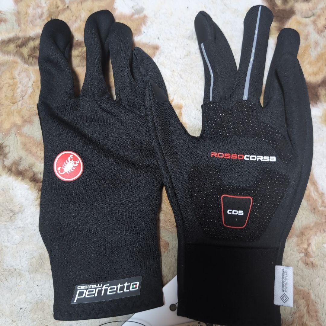新品タグ付き！Castelli PerfettoROS ウインターグローブ M