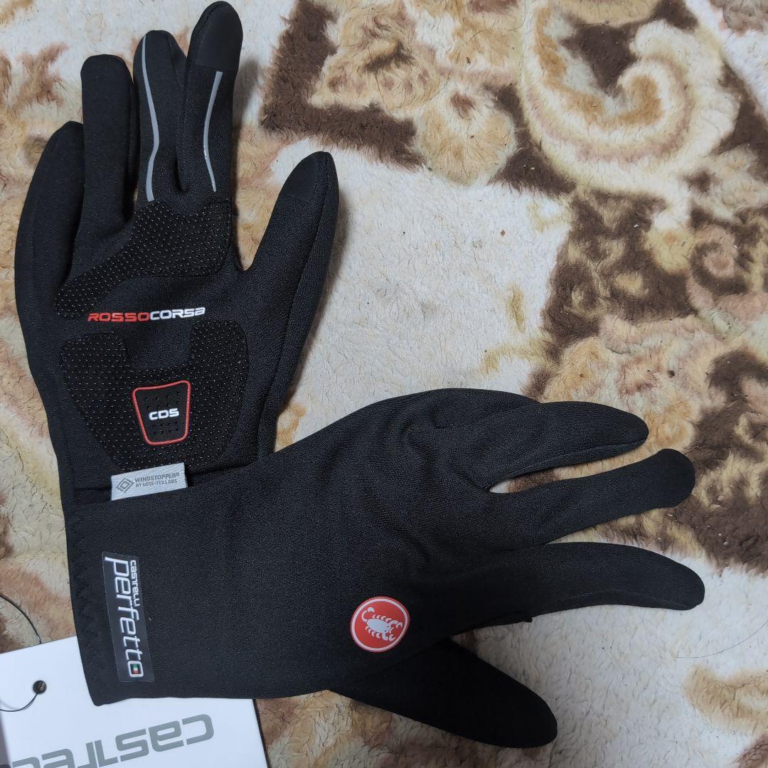 新品タグ付き！Castelli PerfettoROS ウインターグローブ M