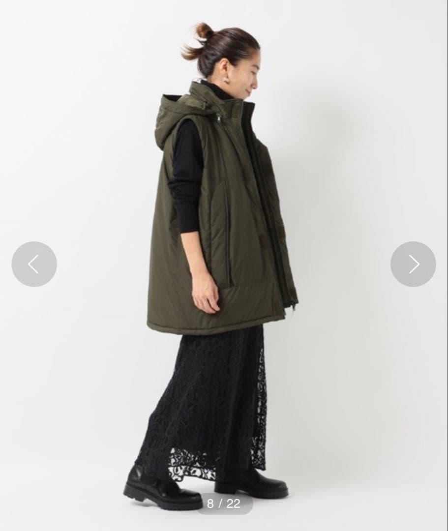 FRAMeWORK×WILD THINGS 別注モンスターパーカーベスト