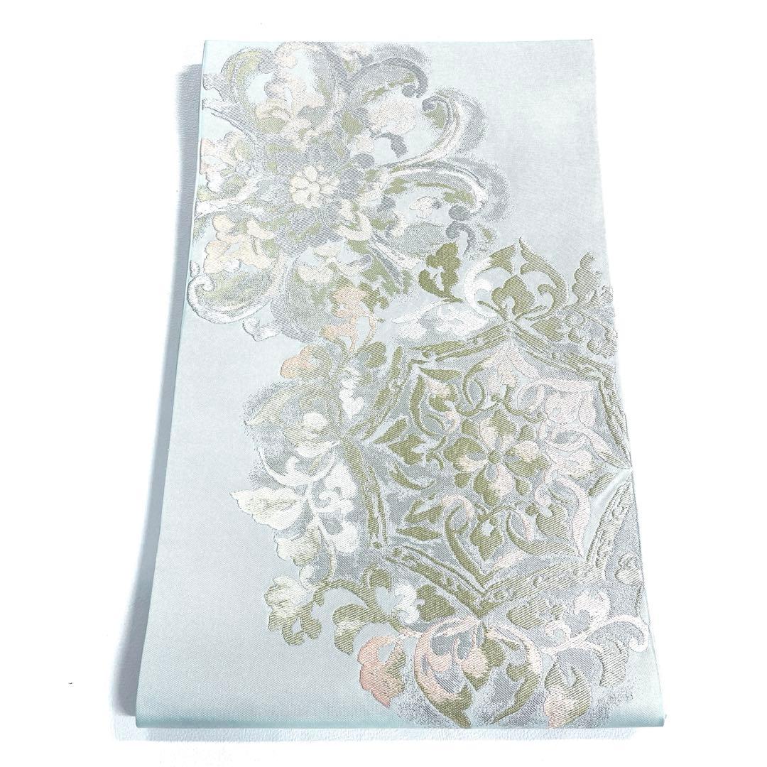 専用帯6100 ●川島織物謹製 高級 正絹 六通 袋帯 花文 華文