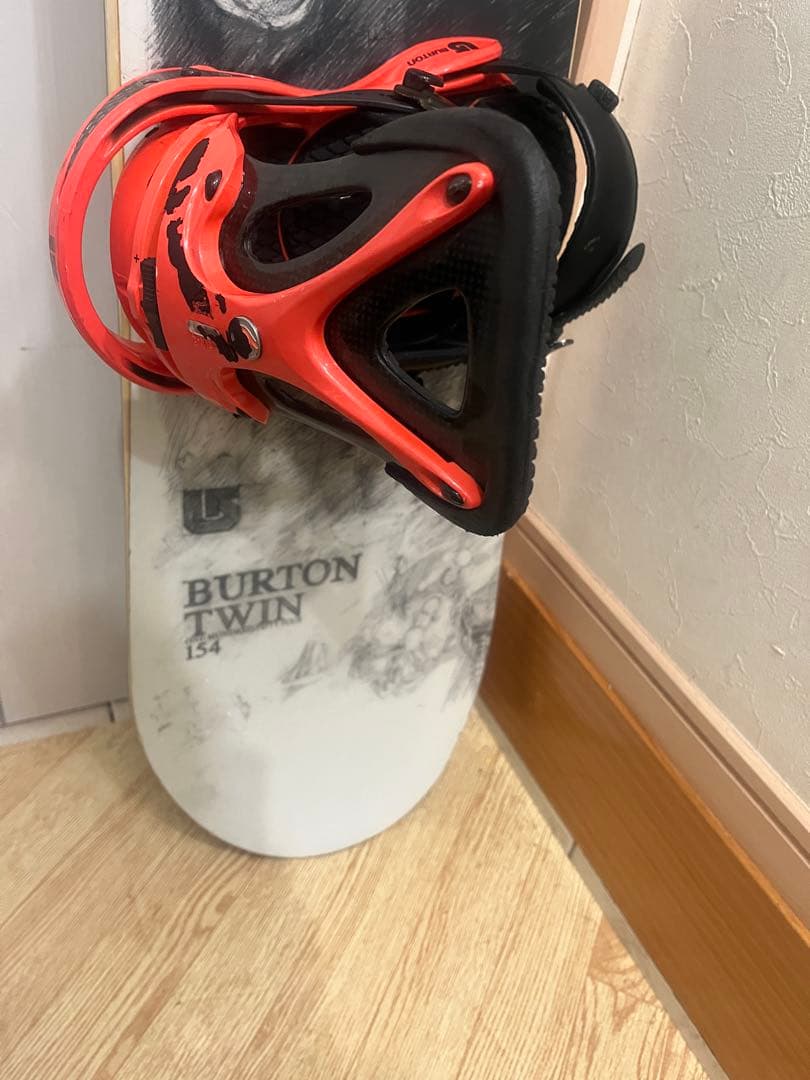 軽量！抜群の操作感！ BURTON TWIN 154cm バートンバインセット