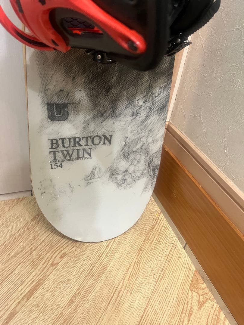 軽量！抜群の操作感！ BURTON TWIN 154cm バートンバインセット