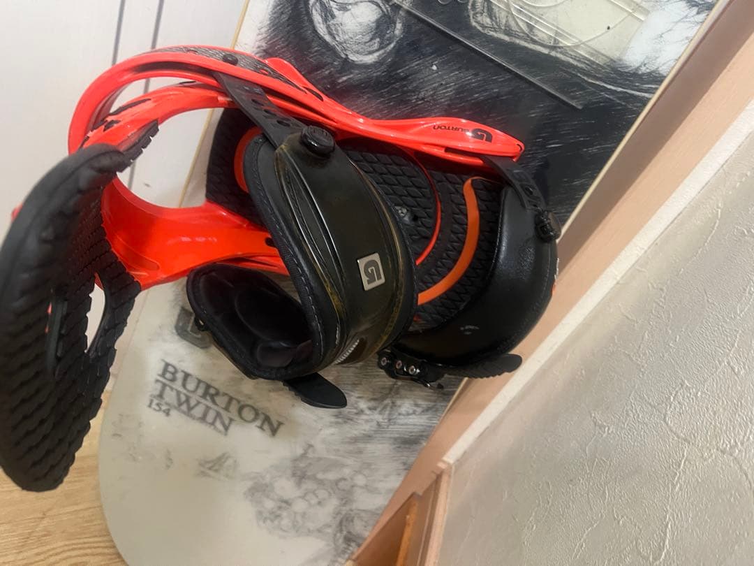 軽量！抜群の操作感！ BURTON TWIN 154cm バートンバインセット