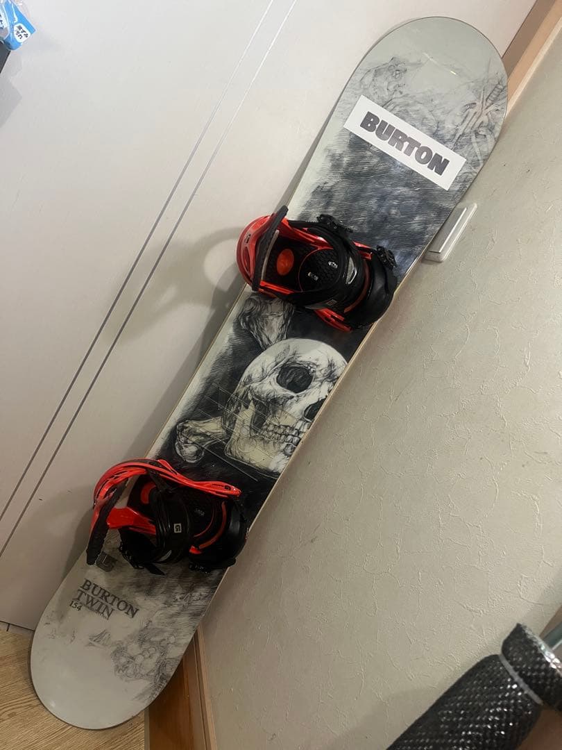 軽量！抜群の操作感！ BURTON TWIN 154cm バートンバインセット