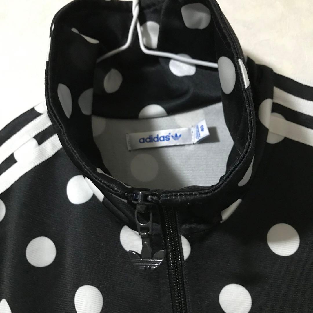 レア！マドンナ着用！アディダスオリジナルス水玉模様！トラックジャケットジャージ！
