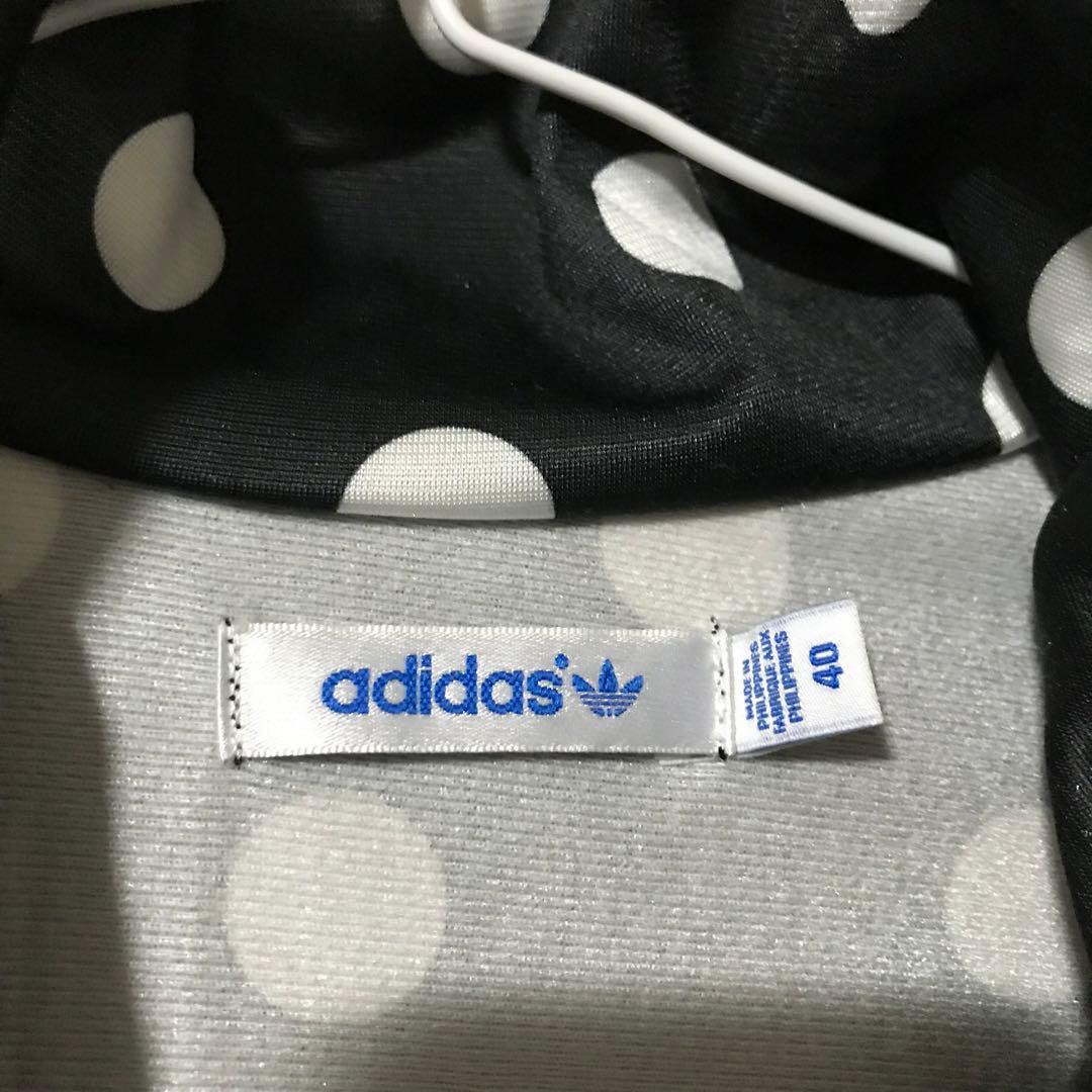 レア！マドンナ着用！アディダスオリジナルス水玉模様！トラックジャケットジャージ！