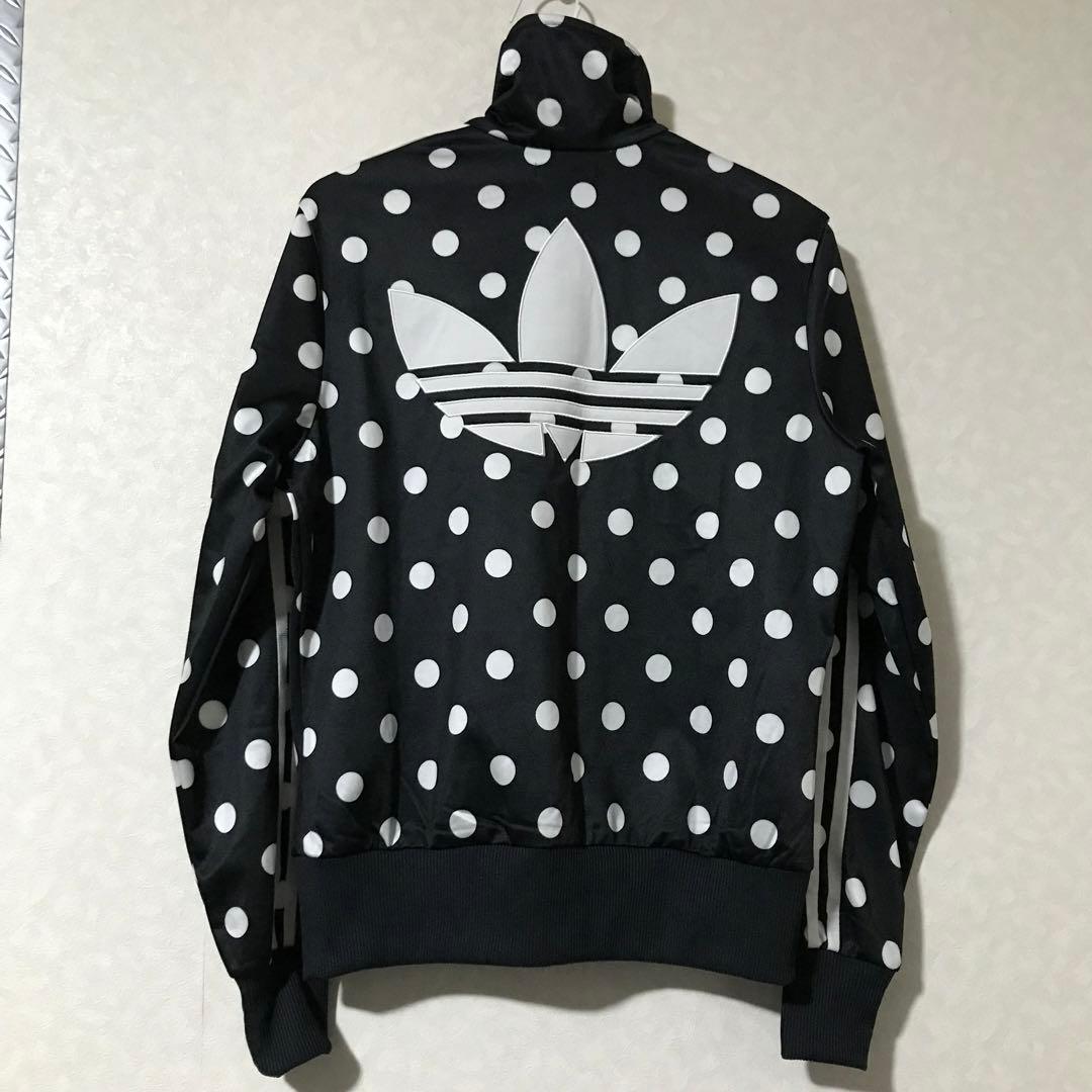 レア！マドンナ着用！アディダスオリジナルス水玉模様！トラックジャケットジャージ！