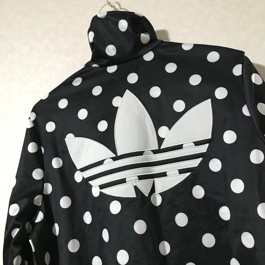 レア！マドンナ着用！アディダスオリジナルス水玉模様！トラックジャケットジャージ！