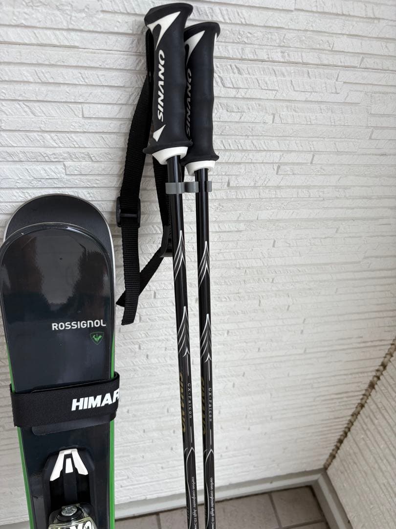 ROSSIGNOL BLACKOPS 99 ショートスキー　シナノ　ストック