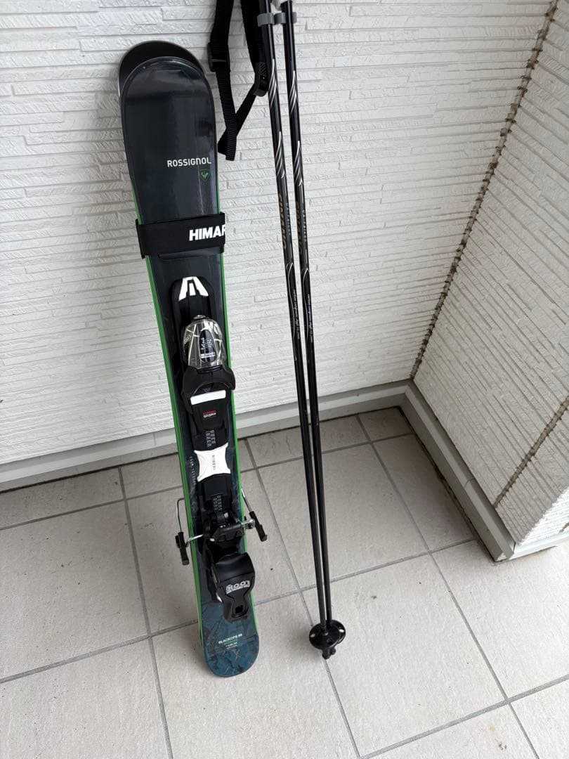 ROSSIGNOL BLACKOPS 99 ショートスキー　シナノ　ストック