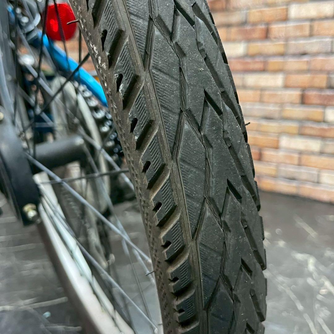 【68】子供用自転車 子供車 DRIDE ブルー 20インチ 変速付き