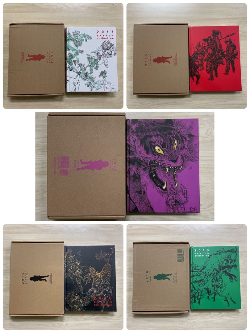 キム・ジョンギ 画集 5冊セット Kim Jung-Gi ①