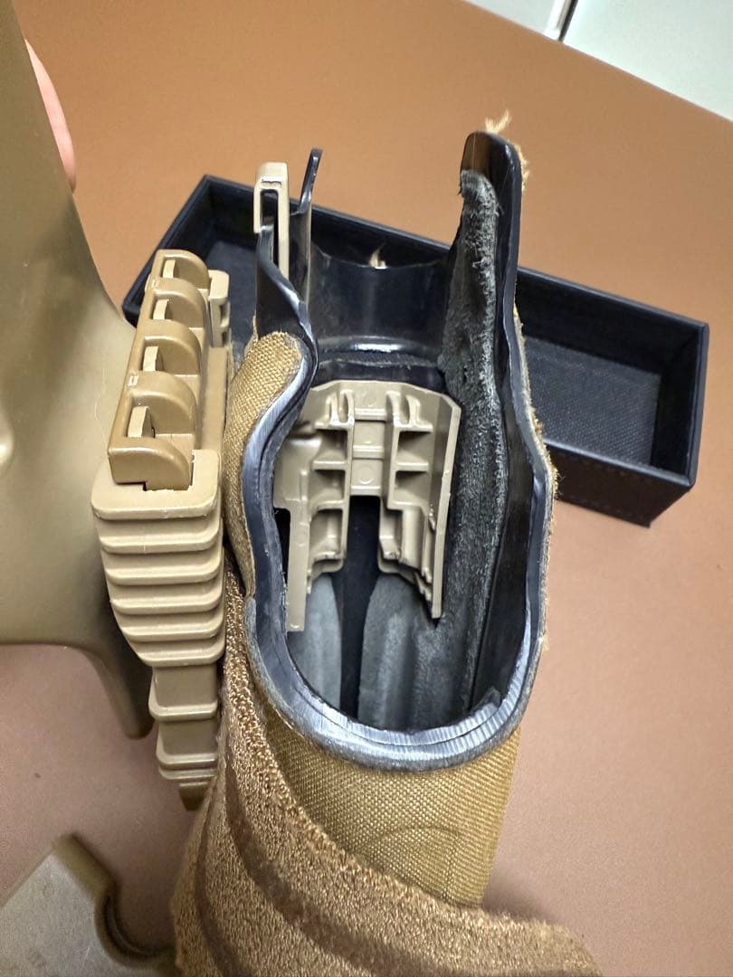 SAFARILAND GLOCK 17/22 ホルスター 実物　TAN 中古