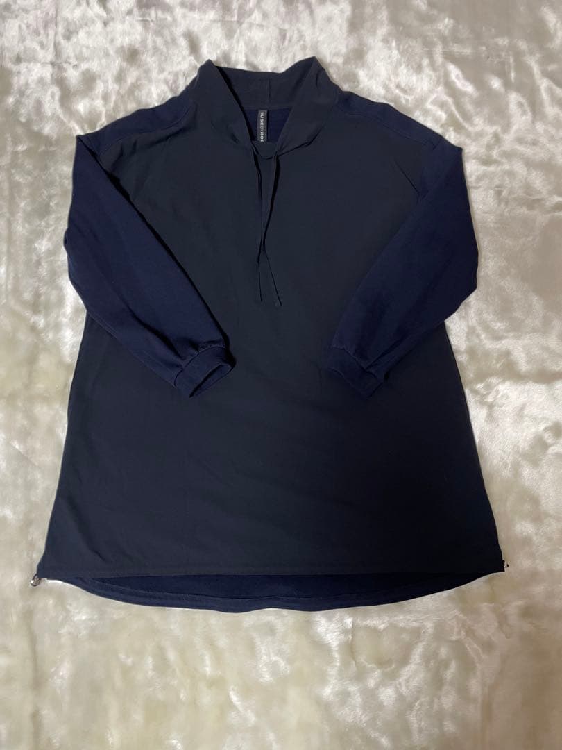 MUSEBYROCHAS チュニック 長袖　サイズＬ　ネイビー