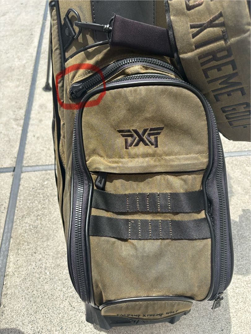 【限定】　【希少】PXG キャディバッグ　韓国PXG限定