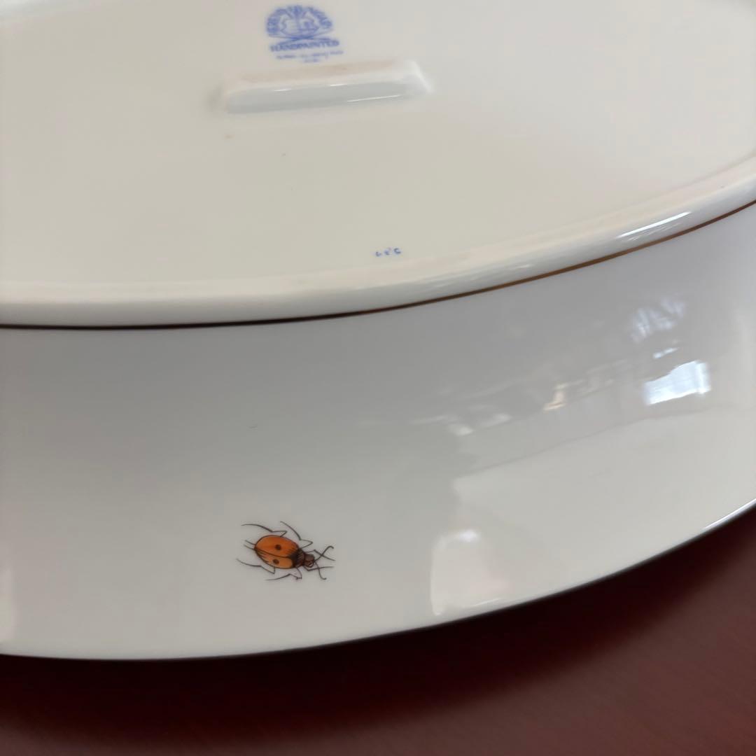 ヘレンド ロスチャイルドバード 取っ手付きトレイ