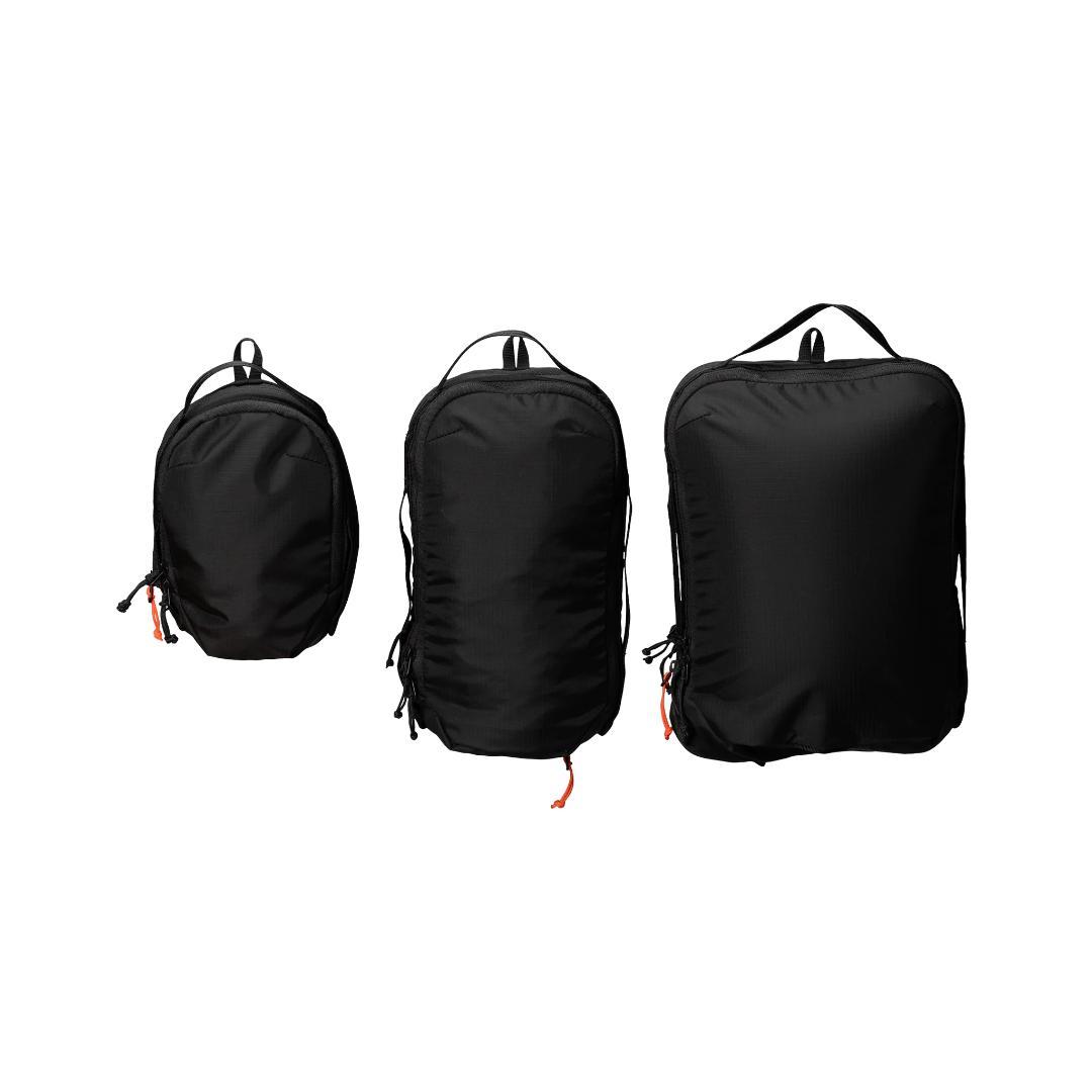 ABLE CARRY Cube Set Ripstop Black ブラック