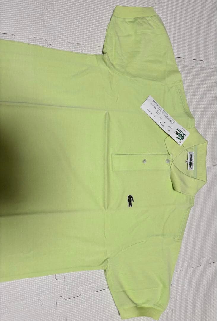 LACOSTE ライトグリーン ポロシャツ