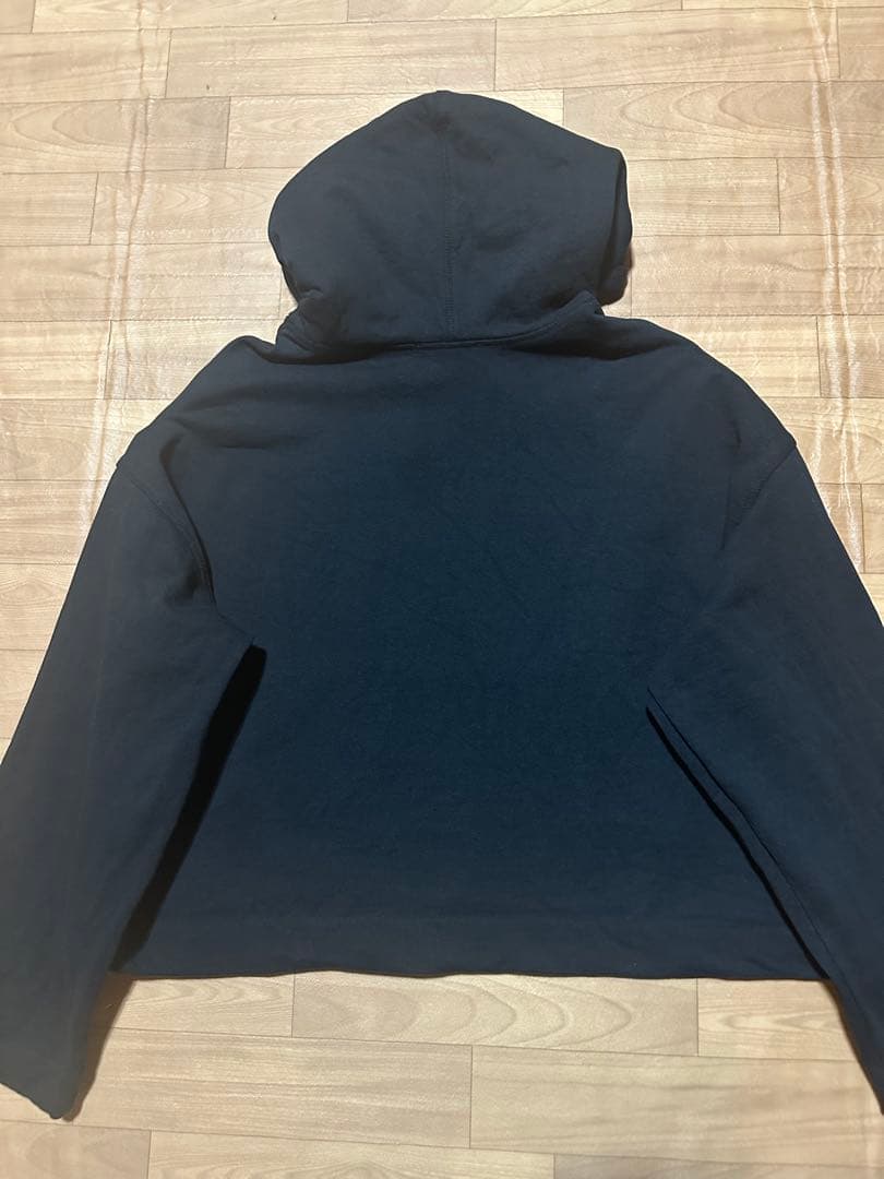 acne studios ロゴ パーカー XS 黒