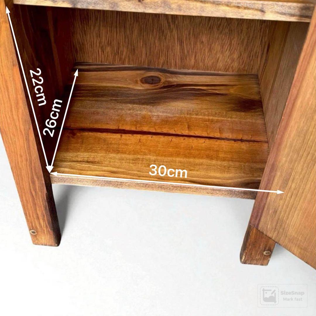 美品　アンファン enfant カントリー キャビネット