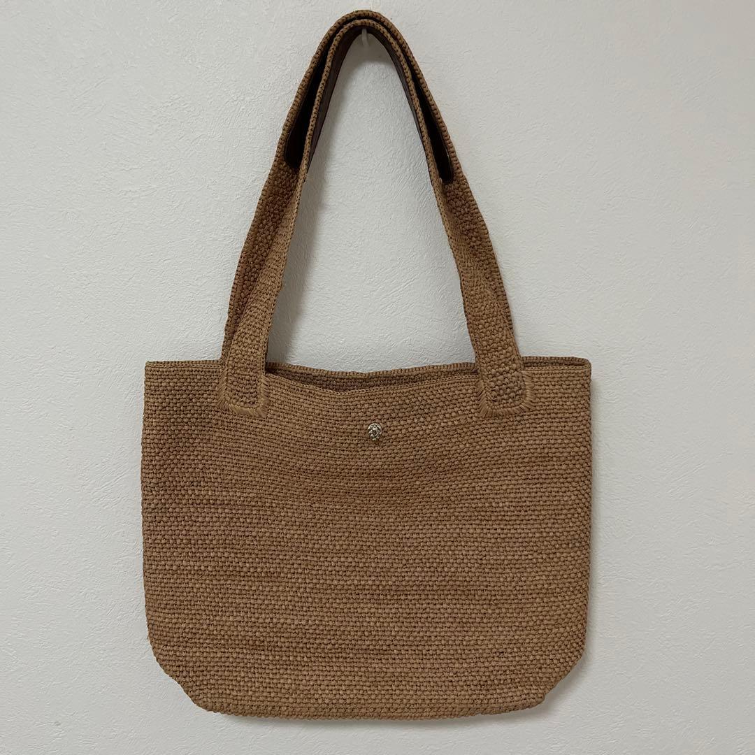 ヘレンカミンスキー　ラフィア　カゴバッグ