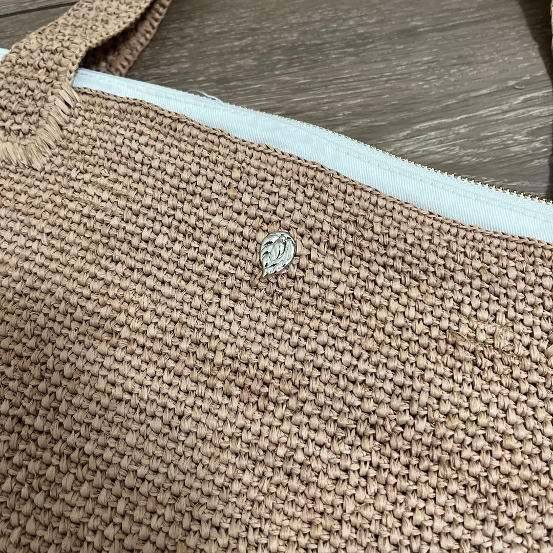 ヘレンカミンスキー　ラフィア　カゴバッグ