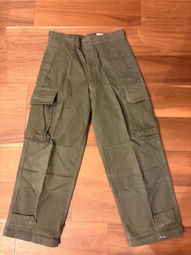 値下げしました！M47 後期 11サイズ カーゴパンツ ヘリンボーン カーキ
